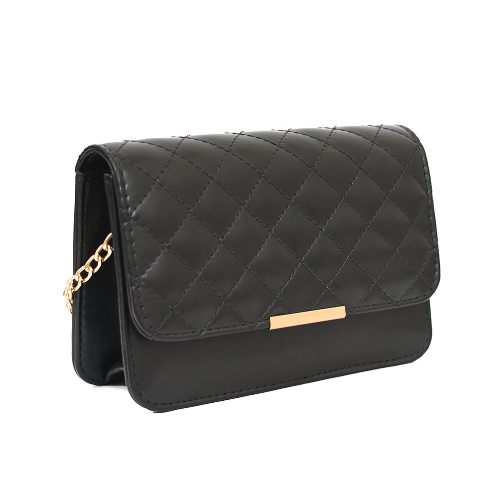 BURBBERY STITCHING CROSSBODY BAG