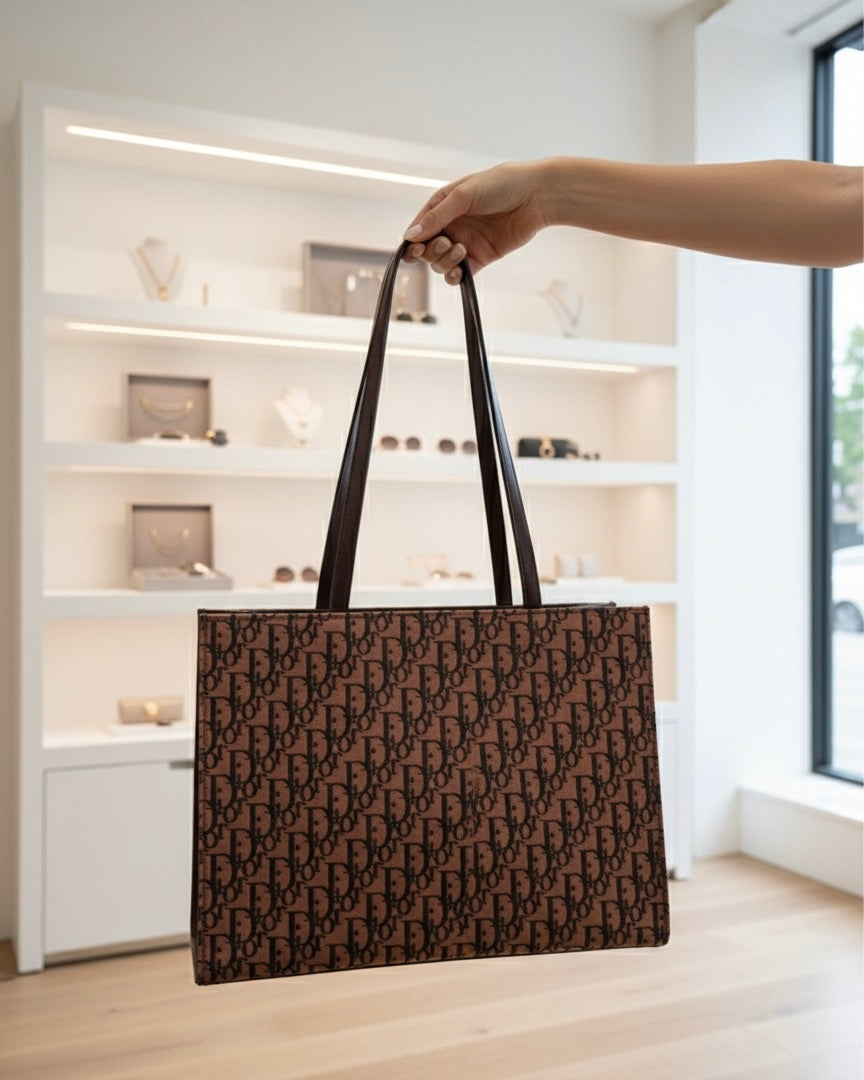 Dior Canvas Tote Bag