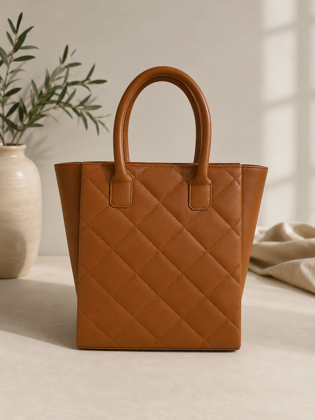 NOURA QUILTED TOTE BAG -936